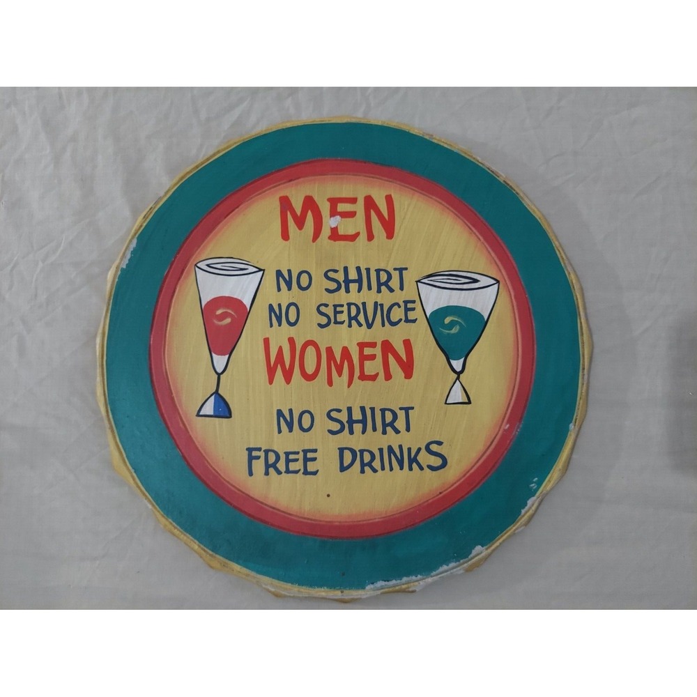 Bar Sign Drinking Man Cave Wall